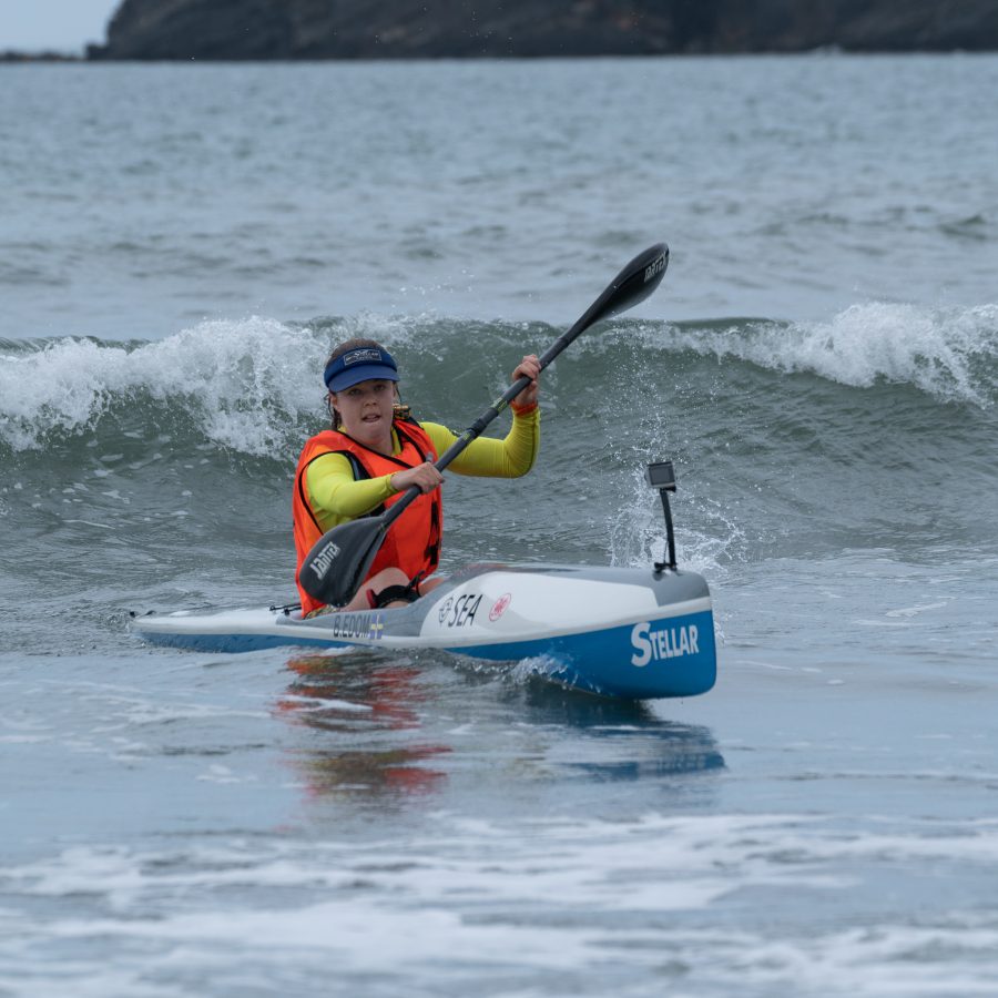 Masters single ski entry